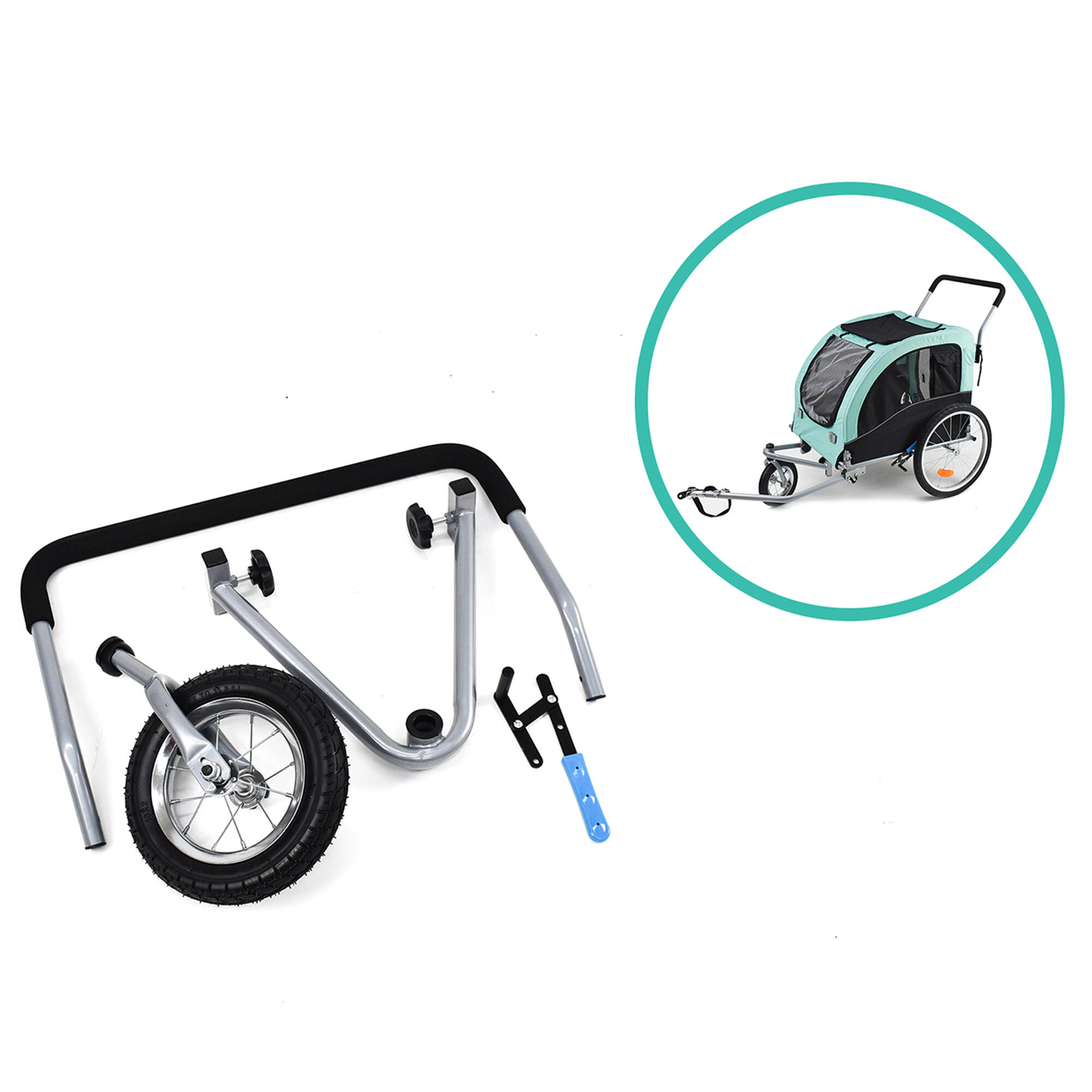 Remorque vélo decathlon 2025 occasion